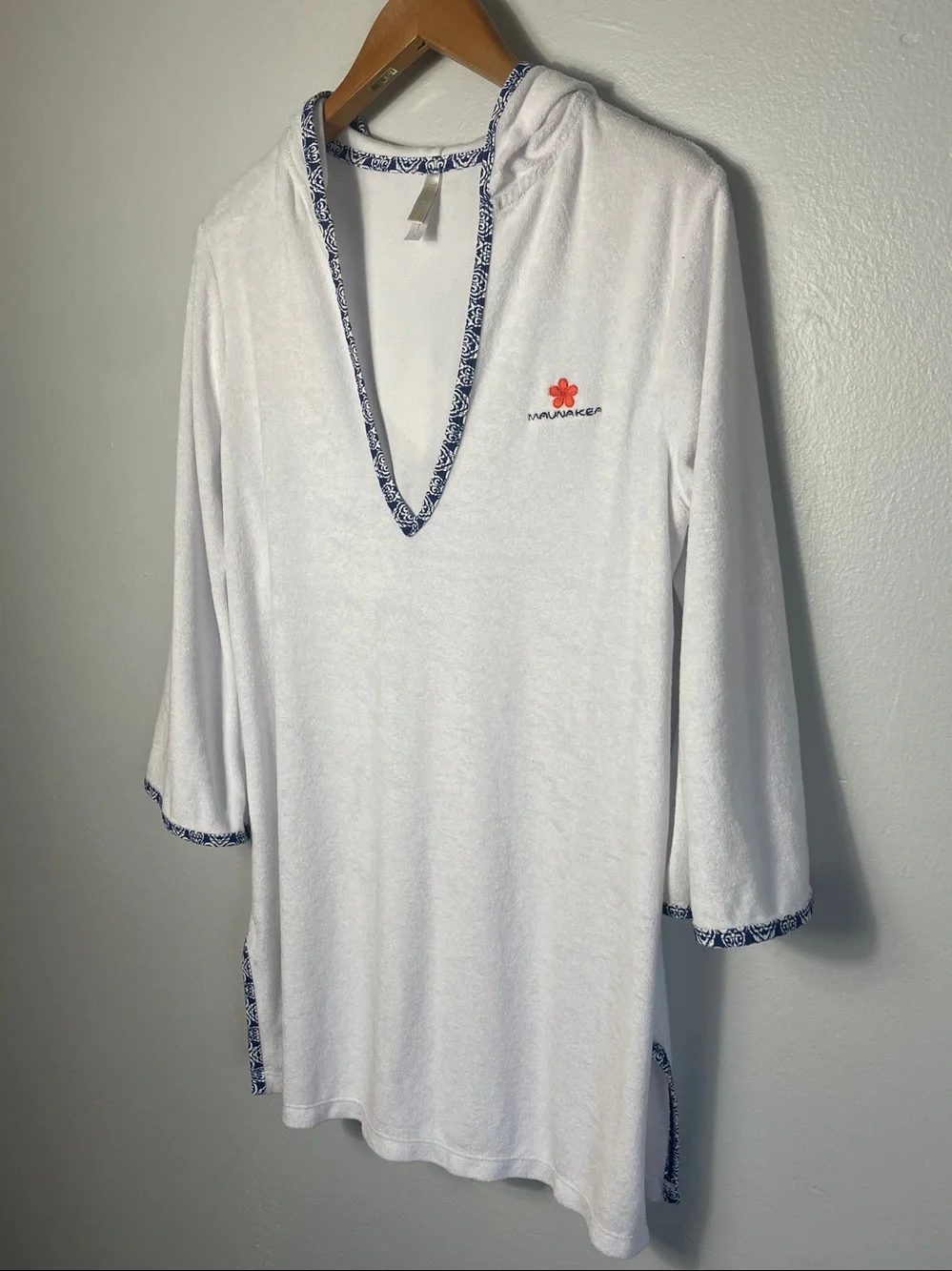 Helen Jon Hooded Terry Cover-Up Women‎ Size Large